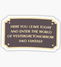 DL Entrance Plaque Sticker