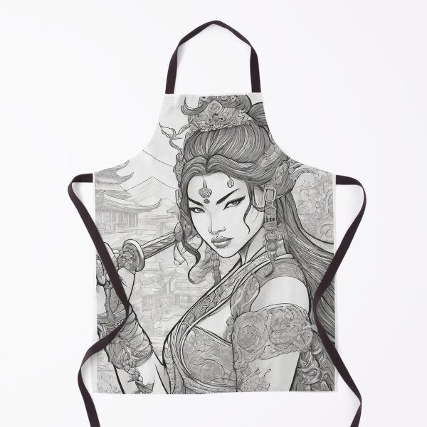 Item preview, Japanese Samurai girl  designed and sold by Luhgoveiia.