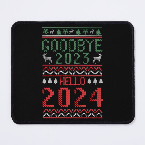 Item preview, Goodbye 2023 Hello 2024 Happy New Year Funny Christmas Xmas designed and sold by artworkbyrihen.