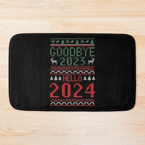 Item preview, Goodbye 2023 Hello 2024 Happy New Year Funny Christmas Xmas designed and sold by artworkbyrihen.