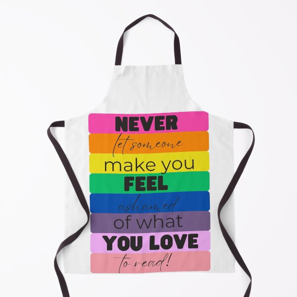 Item preview, Never let someone make you feel ashamed of what you like to read! designed and sold by CoverToCover.