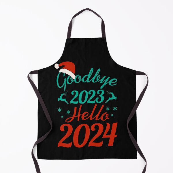 Item preview, Goodbye 2023 Hello 2024 Merry Christmas Happy New Year designed and sold by artworkbyrihen.
