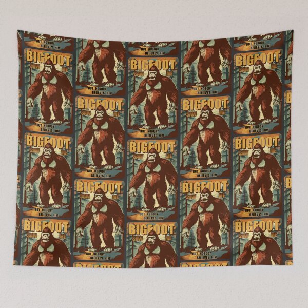 Item preview, Bigfoot saw me, but nobody believes him (#11) [Create a set!] designed and sold by SolidEarthArt.