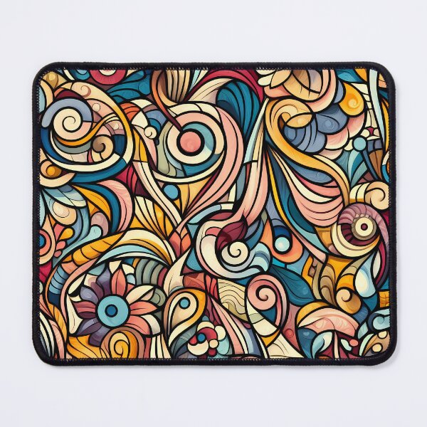 Item preview, Abstract and Cute Floral Pattern designed and sold by Kittyzens.