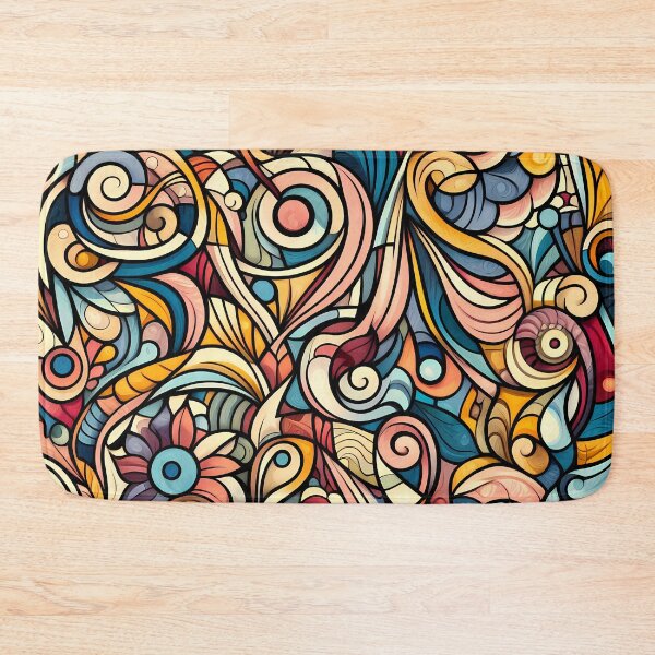 Item preview, Abstract and Cute Floral Pattern designed and sold by Kittyzens.
