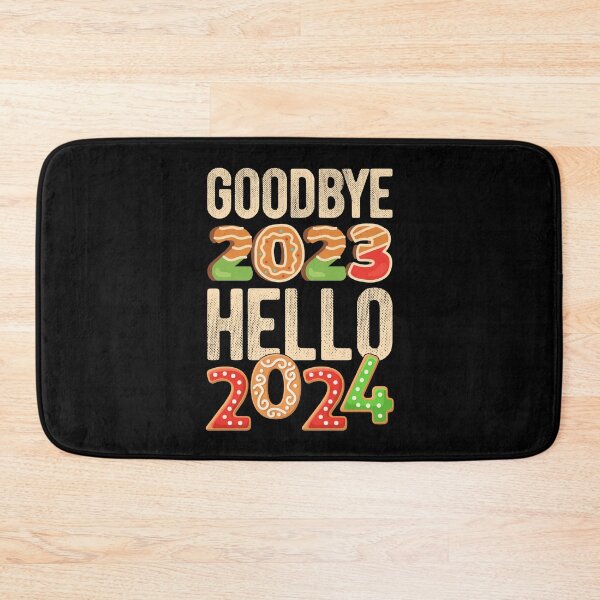 Item preview, Merry Christmas And Happy New Year Goodbye 2023 Hello 2024 designed and sold by artworkbyrihen.