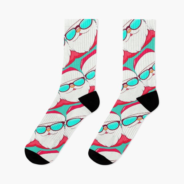 Item preview, Santa Claus with Sunglasses Pattern designed and sold by JoeStylistic.