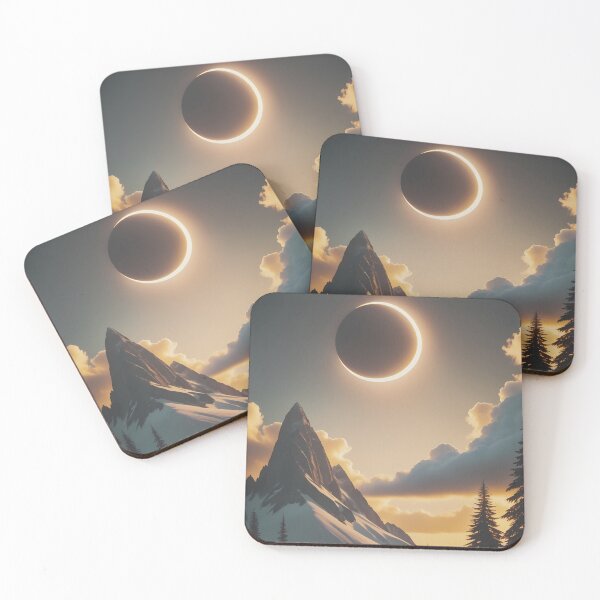 Item preview, Eclipse Over Peaks designed and sold by RuyaFab.