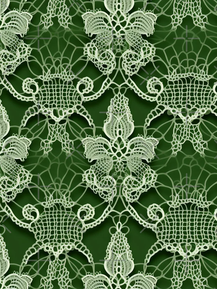 Thumbnail 4 of 4, iPhone Case, Lace Pattern designed and sold by SideSignal.