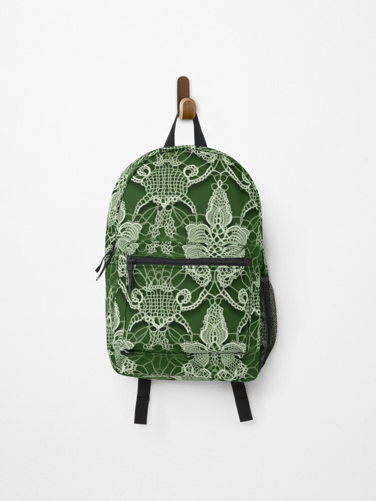 Thumbnail 1 of 3, Backpack, Lace Pattern designed and sold by SideSignal.