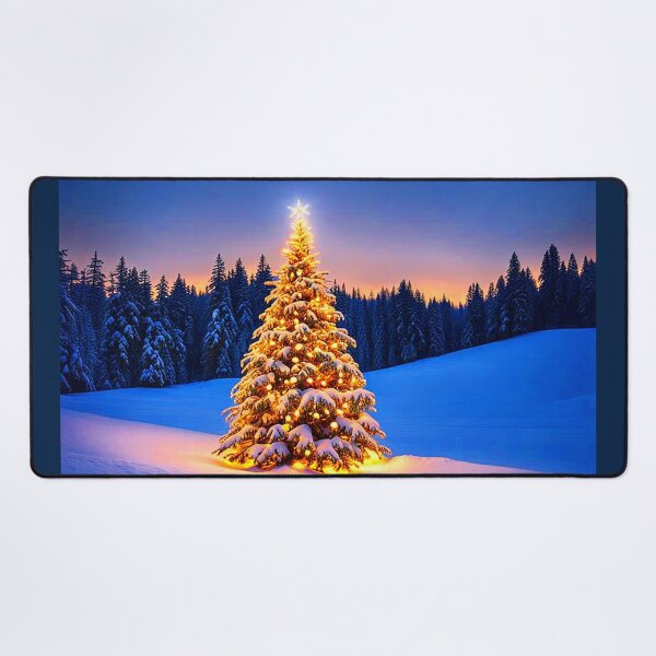 Item preview, Lighted Yule Tree In Winterblue designed and sold by Earth Nature Creations.