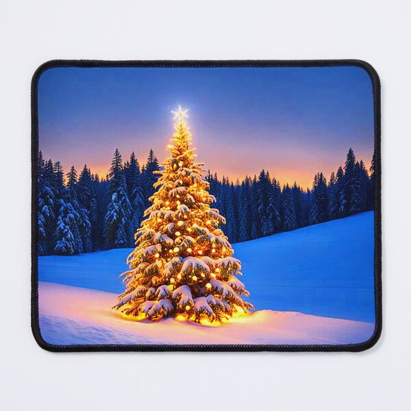 Item preview, Lighted Yule Tree In Winterblue designed and sold by Earth Nature Creations.