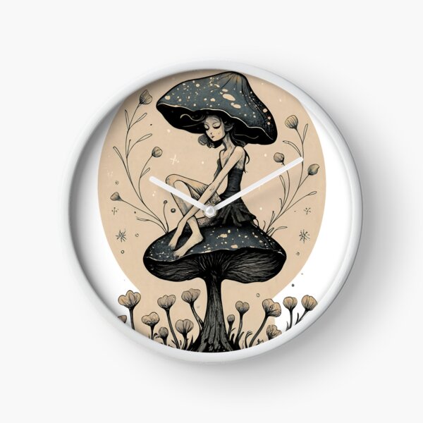 Item preview, Fairy on a mushroom designed and sold by MellaTee.