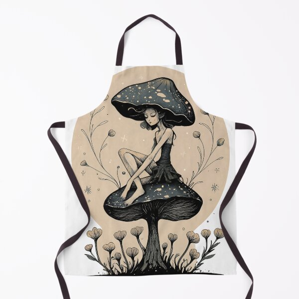 Item preview, Fairy on a mushroom designed and sold by MellaTee.