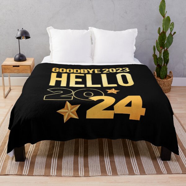 Item preview, Goodbye 2023 Hello 2024 Happy New Year Squad 2024 designed and sold by artworkbyrihen.