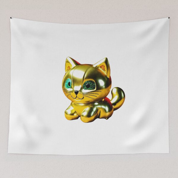 Item preview, Cute kitten made of gold designed and sold by Promarkets.