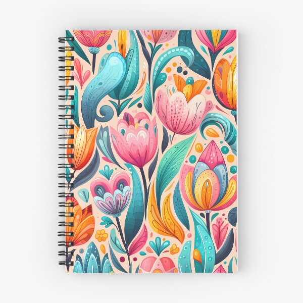 Item preview, Abstract and Cute Floral Pattern designed and sold by Kittyzens.