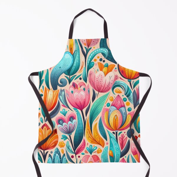 Item preview, Abstract and Cute Floral Pattern designed and sold by Kittyzens.