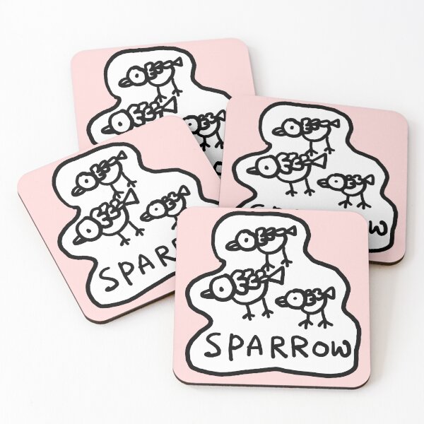 Item preview, sparrows, birds designed and sold by zzzozzo.