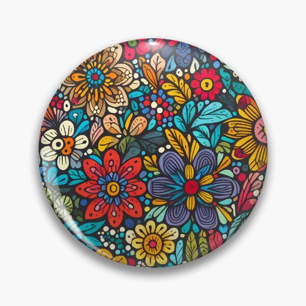 Item preview, Abstract and Cute Floral Pattern designed and sold by Kittyzens.