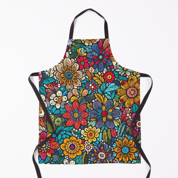 Item preview, Abstract and Cute Floral Pattern designed and sold by Kittyzens.