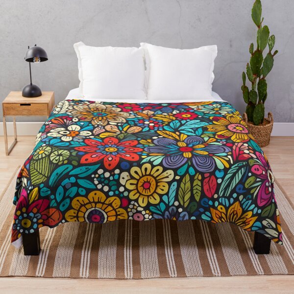 Item preview, Abstract and Cute Floral Pattern designed and sold by Kittyzens.