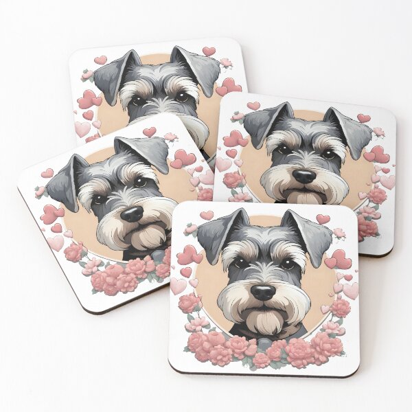 Artikelvorschau, Entzückender Mini-Schnauzer entworfen und verkauft von Kaleddis.