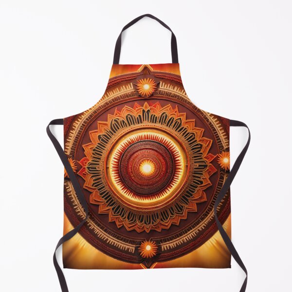 Aperçu de l'œuvre Énergie rayonnante de mandala de rayon de soleil créée et vendue par SpiritualManda.