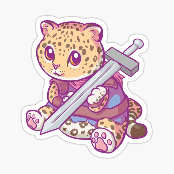 Warrior Jaguar Sticker