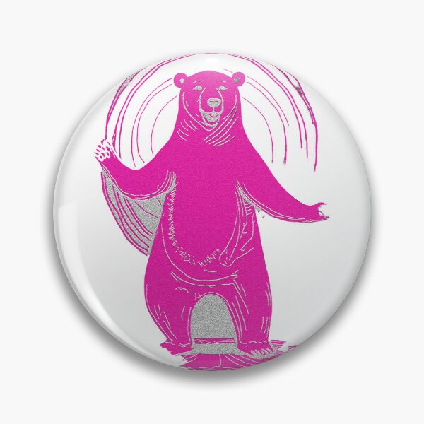 Item preview, Pink Kungfu Bear designed and sold by JOHNACCO.