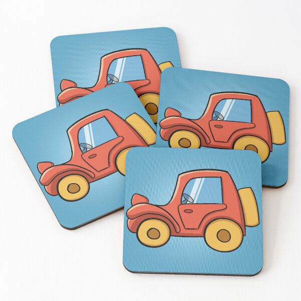 Item preview, Cartoon Red Car designed and sold by Sky-99.