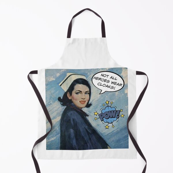 Item preview, Not All Heroes Wear Cloaks! Nurse Humor designed and sold by SSustainable.