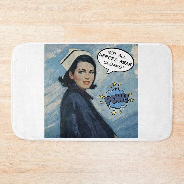 Item preview, Not All Heroes Wear Cloaks! Nurse Humor designed and sold by SSustainable.