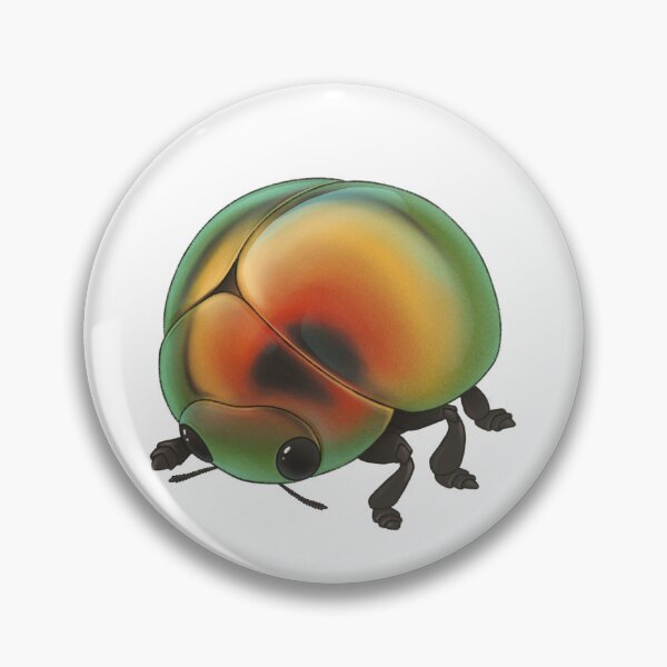 Item preview, Round Beetle designed and sold by Shanman-Art.