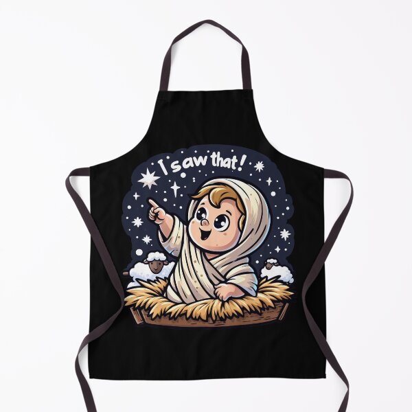 Artikelvorschau, Ich habe dieses Meme „Jesusbaby mit Schafbaby“ gesehen entworfen und verkauft von plushism.