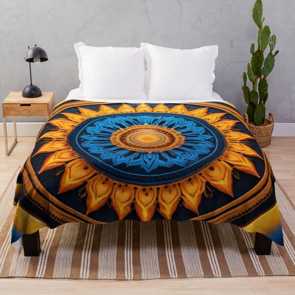 Item preview, Energetic Sunburst Mandala Design designed and sold by SpiritualManda.