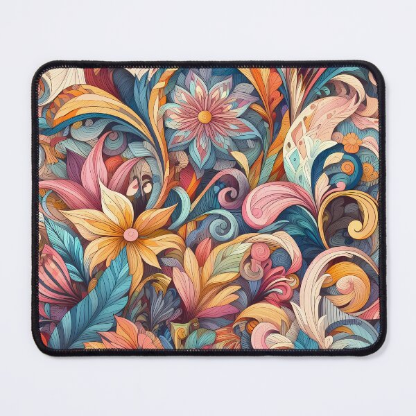 Item preview, Abstract and Cute Floral Pattern designed and sold by Kittyzens.