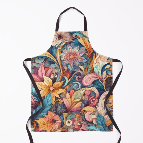 Item preview, Abstract and Cute Floral Pattern designed and sold by Kittyzens.