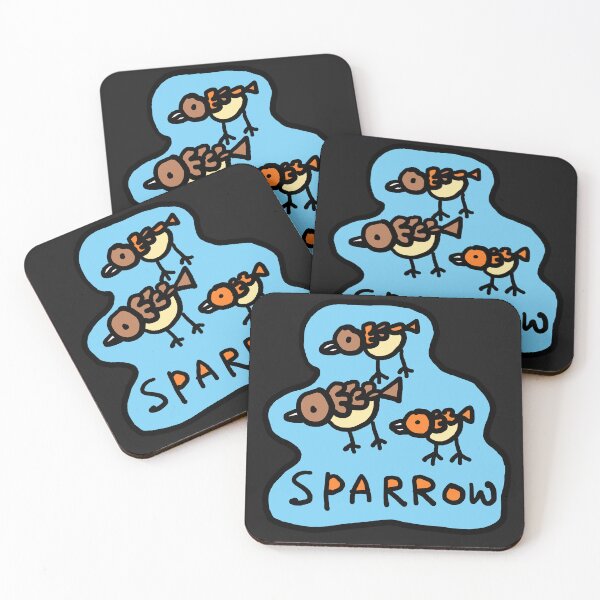 Item preview, sparrows, birds designed and sold by zzzozzo.