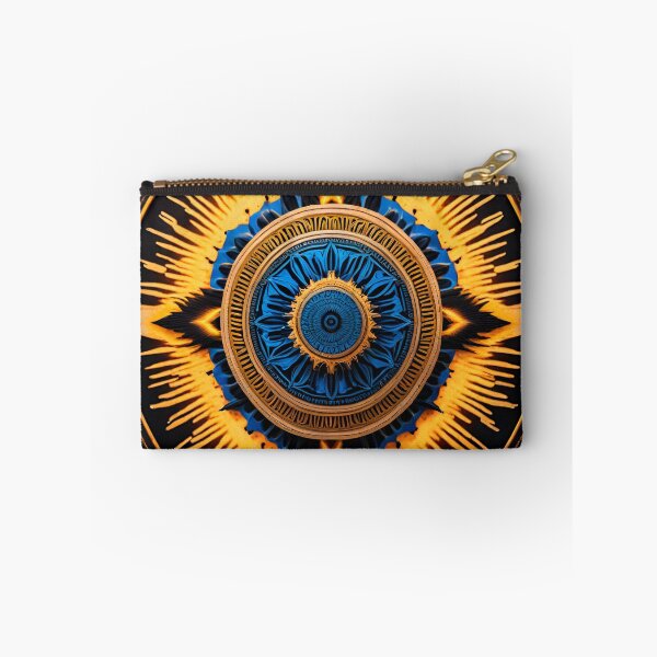 Item preview, Optimistic Burst Fiery Sun Mandala designed and sold by SpiritualManda.