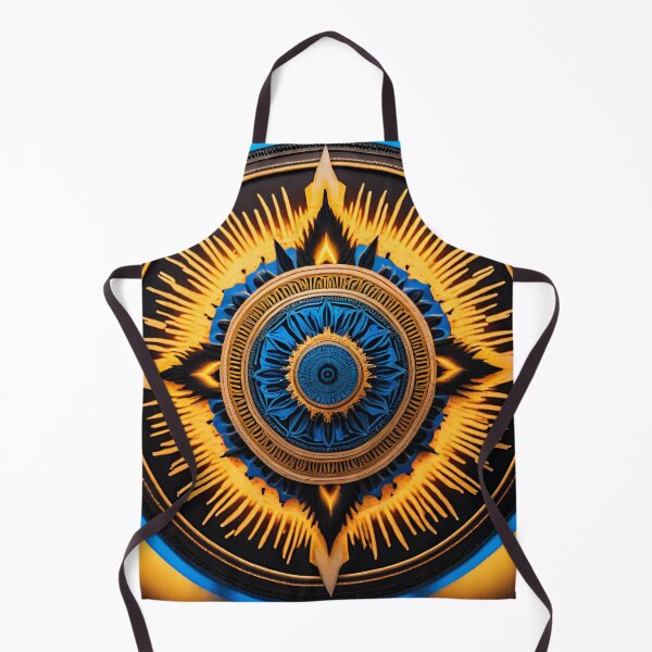 Item preview, Optimistic Burst Fiery Sun Mandala designed and sold by SpiritualManda.