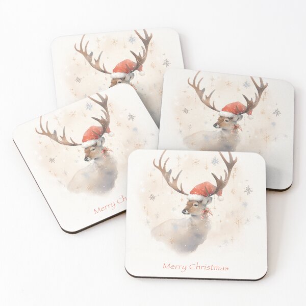 Item preview, Merry Christmas Cute Reindeer designed and sold by asianspalace.