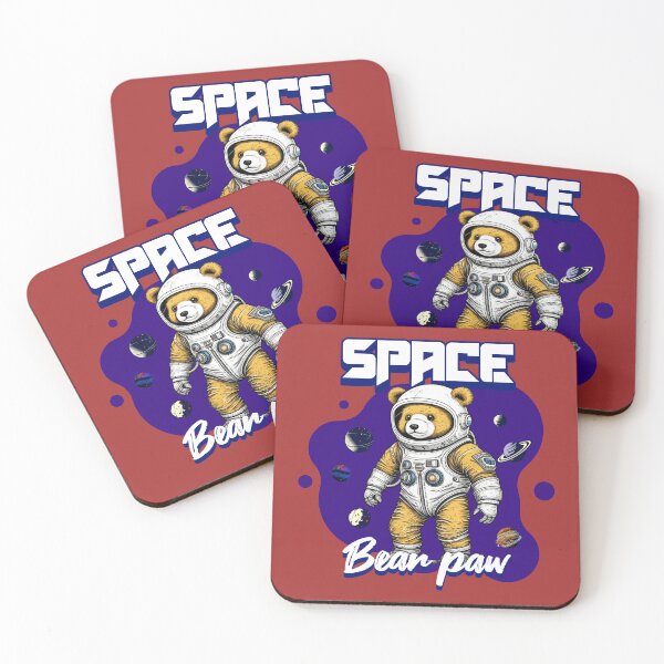 Item preview, Bear Astronaut in Space designed and sold by antarte99.