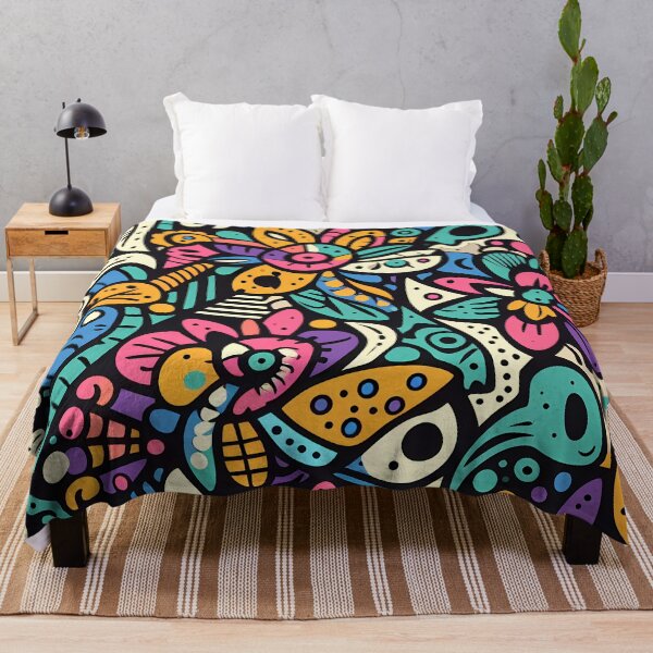 Item preview, Abstract and Cute Floral Pattern designed and sold by Kittyzens.