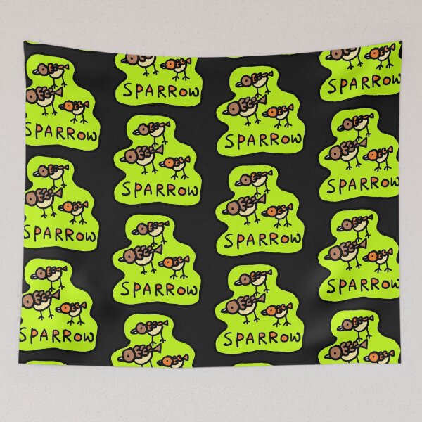 Item preview, sparrows, birds designed and sold by zzzozzo.