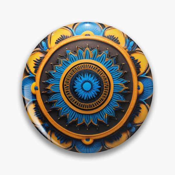 Item preview, Energetic Sunburst Mandala Artwork designed and sold by SpiritualManda.