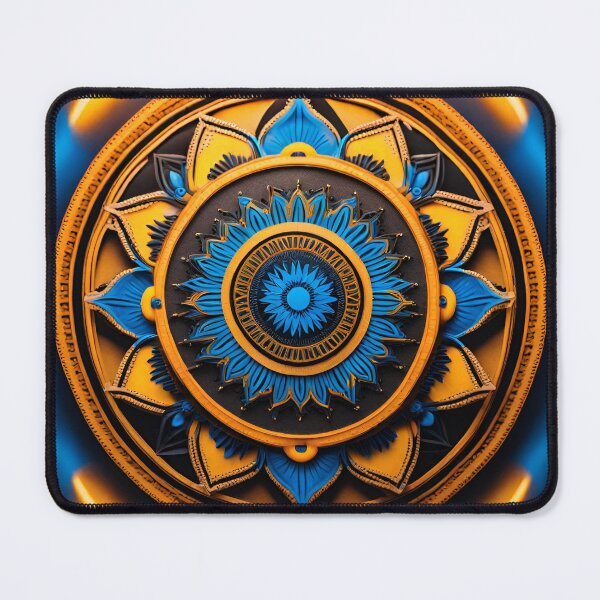 Item preview, Energetic Sunburst Mandala Artwork designed and sold by SpiritualManda.