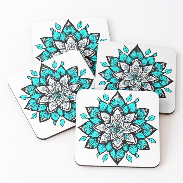 Item preview, Lotos Hojas Turquesa designed and sold by Oleg777999.