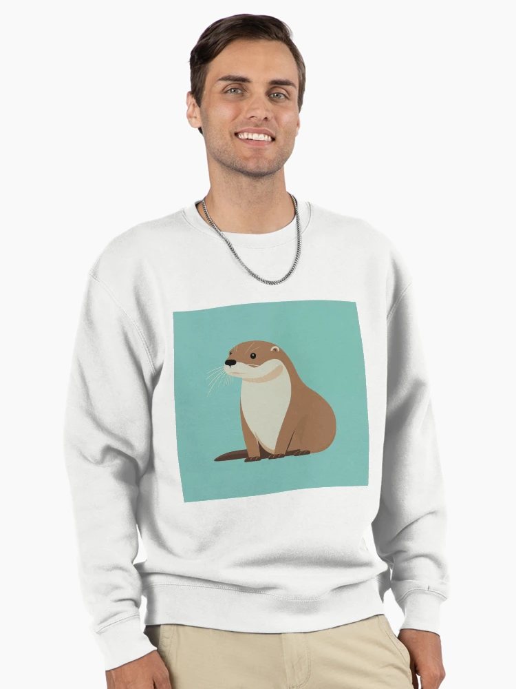 Thumbnail 2 von 6, Pullover, Otter designt und verkauft von Midnight Garden.
