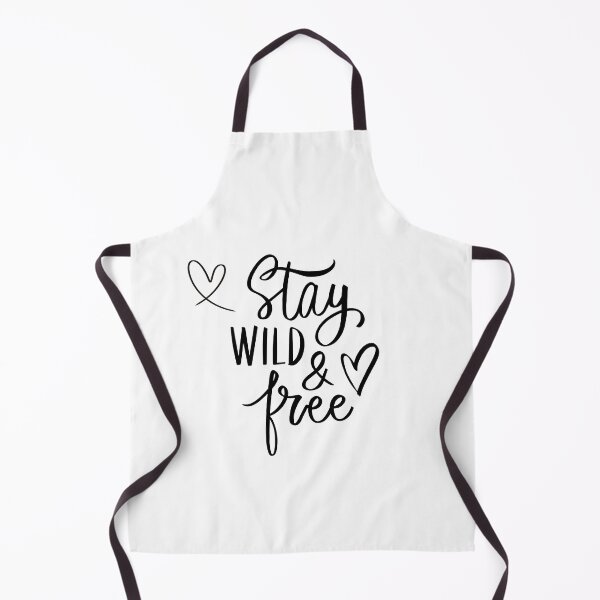 Item preview, Stay wild and free printed text designed and sold by Anisha Vaz.